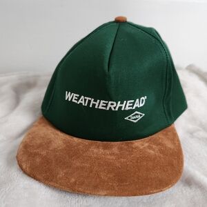 VTG Weatherhead Dana Napa Green Tan Suede USA Made Adjustable Strap